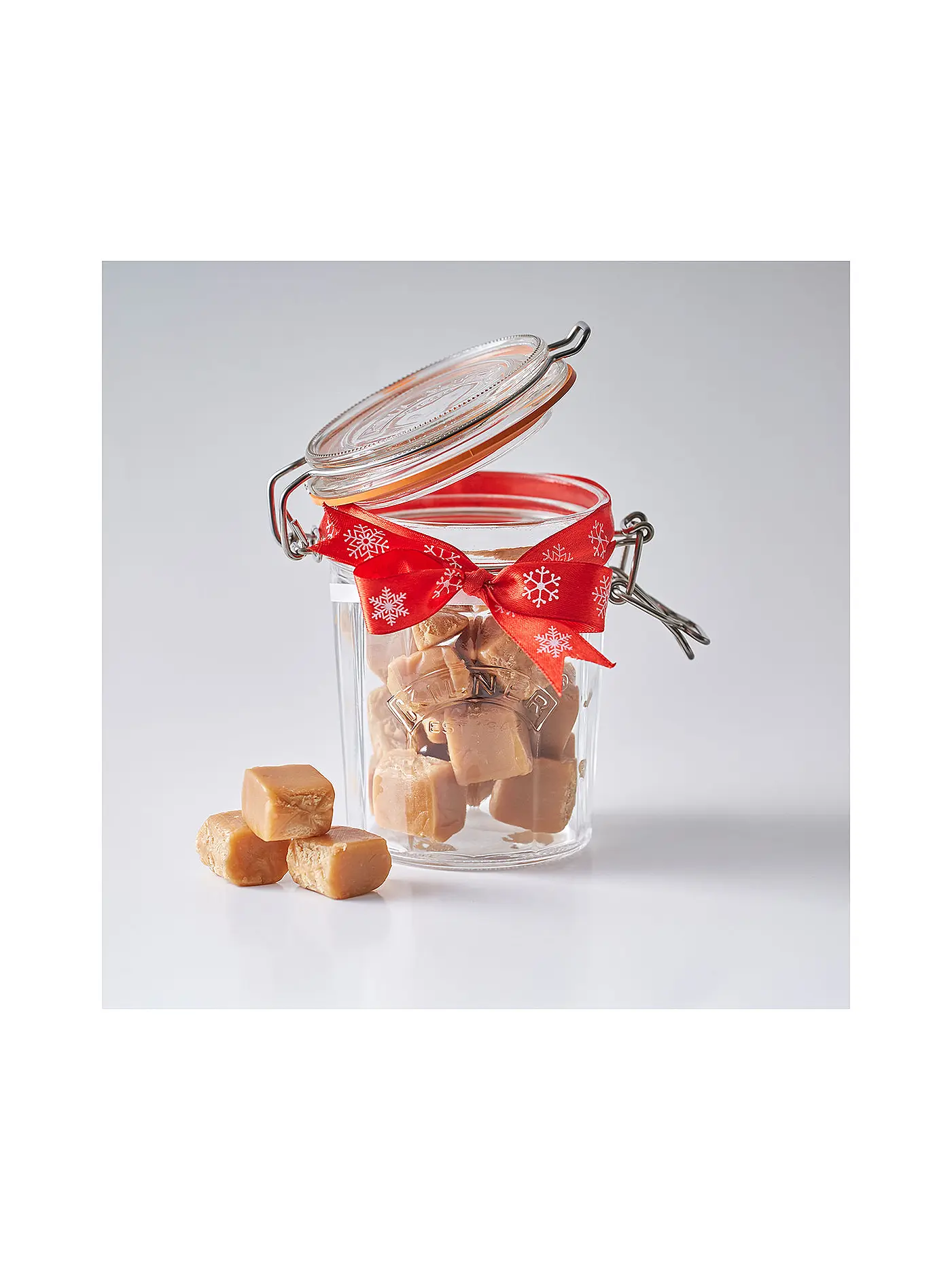 KILNER | Drahtbügelglas Kilner facettiert 450ml | 